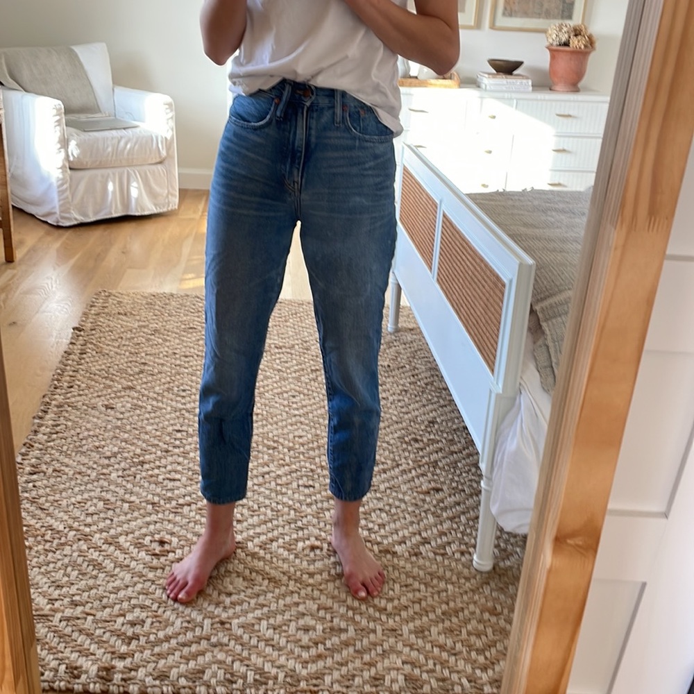 Madewell Mom Jean Straight Leg